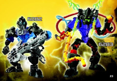 LEGO 6221 instructions page 23 – build guide