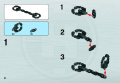 LEGO 6221 instructions page 4 – build guide