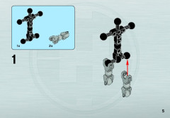 LEGO 6221 instructions page 5 – build guide