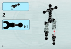 LEGO 6221 instructions page 6 – build guide