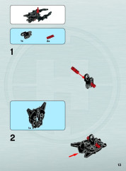 LEGO 6222 instructions page 13 – build guide