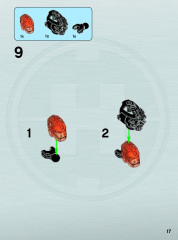 LEGO 6222 instructions page 17 – build guide