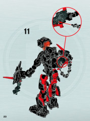 LEGO 6222 instructions page 20 – build guide