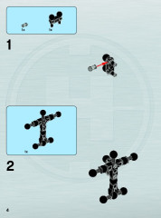 LEGO 6222 instructions page 4 – build guide