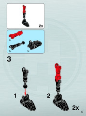 LEGO 6222 instructions page 5 – build guide