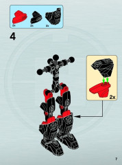 LEGO 6222 instructions page 7 – build guide