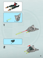 LEGO 6223 instructions page 21 – build guide