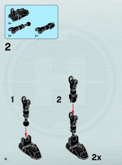 LEGO 6223 instructions page 6 – build guide