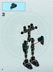 LEGO 6223 instructions page 8 – build guide