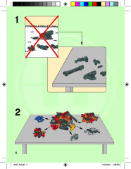LEGO 6227 instructions page 4 – build guide