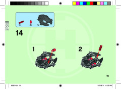 LEGO 6228 instructions page 19 – build guide