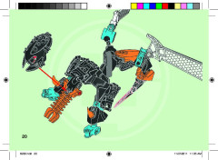 LEGO 6228 instructions page 20 – build guide