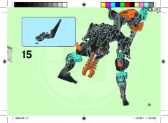 LEGO 6228 instructions page 21 – build guide