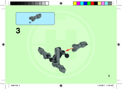 LEGO 6228 instructions page 5 – build guide
