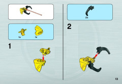 LEGO 6229 instructions page 13 – build guide