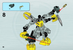 LEGO 6229 instructions page 16 – build guide