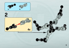 LEGO 6229 instructions page 5 – build guide