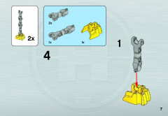 LEGO 6229 instructions page 7 – build guide