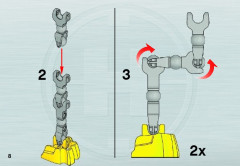 LEGO 6229 instructions page 8 – build guide