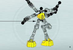 LEGO 6229 instructions page 9 – build guide