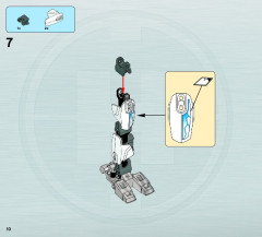 LEGO 6230 instructions page 10 – build guide