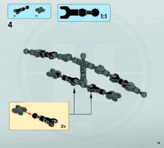 LEGO 6230 instructions page 19 – build guide