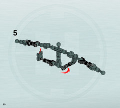 LEGO 6230 instructions page 20 – build guide