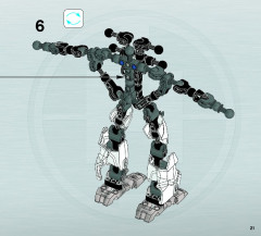 LEGO 6230 instructions page 21 – build guide