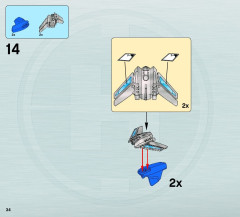 LEGO 6230 instructions page 34 – build guide