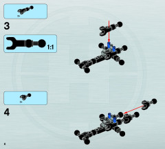 LEGO 6230 instructions page 6 – build guide