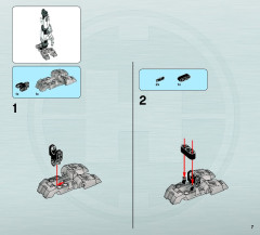 LEGO 6230 instructions page 7 – build guide