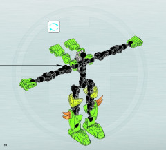 LEGO 6231 instructions page 10 – build guide