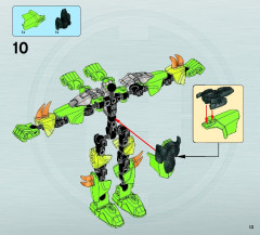 LEGO 6231 instructions page 13 – build guide