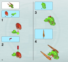 LEGO 6231 instructions page 14 – build guide