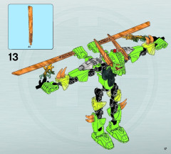 LEGO 6231 instructions page 17 – build guide