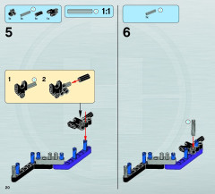 LEGO 6231 instructions page 20 – build guide