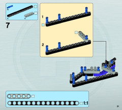 LEGO 6231 instructions page 21 – build guide