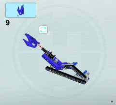 LEGO 6231 instructions page 23 – build guide