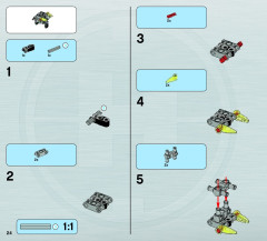 LEGO 6231 instructions page 24 – build guide