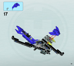 LEGO 6231 instructions page 33 – build guide