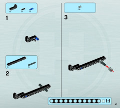 LEGO 6231 instructions page 47 – build guide