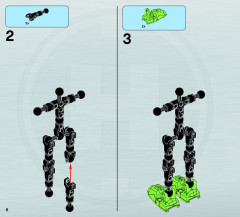 LEGO 6231 instructions page 6 – build guide