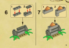 LEGO 6239 instructions page 5 – build guide