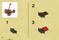 LEGO 6239 instructions page 6 – build guide