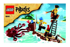 LEGO 6240 instructions page 1 – build guide
