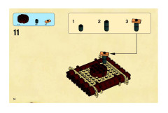 LEGO 6240 instructions page 14 – build guide