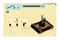 LEGO 6240 instructions page 15 – build guide