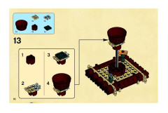 LEGO 6240 instructions page 16 – build guide