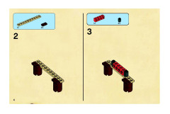 LEGO 6240 instructions page 4 – build guide