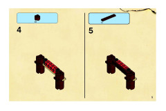 LEGO 6240 instructions page 5 – build guide